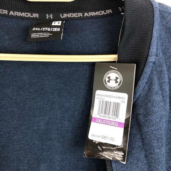 Under Armour Unstoppable Double Knit Bomber - XXL - Picture 4 of 7